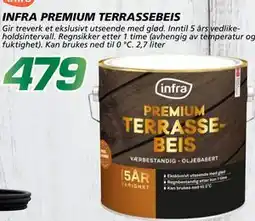 Coop Byggmix INFRA PREMIUM TERRASSEBEIS tilbud