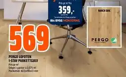 Obs Bygg PERGO LOFOTEN 1-STAV PARKETTGULV tilbud