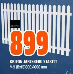 Obs Bygg KRIFON JARLSBERG STAKITT tilbud