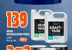 Obs Bygg INFRA HUSVASK/KRAFTVASK tilbud