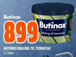 Obs Bygg BUTINOX MALING TIL TERRASSE tilbud