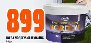 Obs Bygg INFRA NORDLYS OLJEMALING tilbud