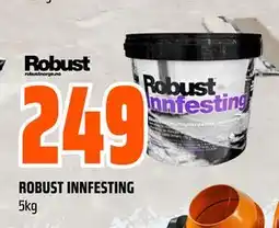 Obs Bygg ROBUST INNFESTING tilbud