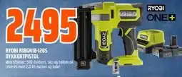 Obs Bygg RYOBI R18GN18-120S DYKKERTPISTOL tilbud