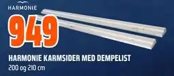 Obs Bygg HARMONIE KARMSIDER MED DEMPELIST tilbud
