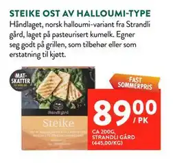 Jacobs STEIKE OST AV HALLOUMI-TYPE tilbud