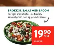Jacobs BROKKOLISALAT MED BACON tilbud