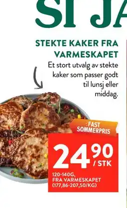 Jacobs STEKTE KAKER FRA VARMESKAPET tilbud
