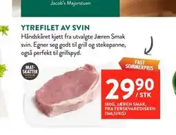 Jacobs YTREFILET AV SVIN tilbud