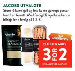 Jacobs JACOBS UTVALGTE tilbud