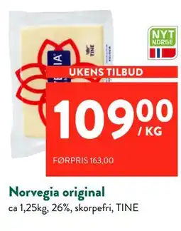 Jacobs Norvegia original tilbud