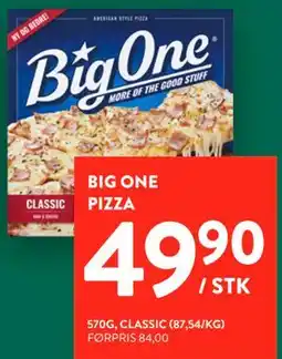 Jacobs BIG ONE PIZZA tilbud