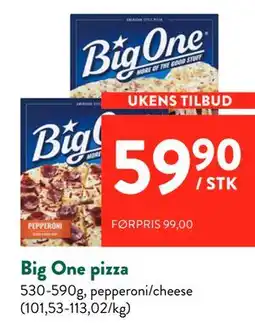 Jacobs Big One pizza tilbud