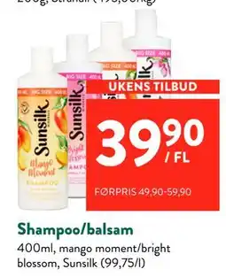 Jacobs Shampoo/balsam tilbud