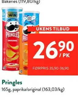 Jacobs Pringles tilbud