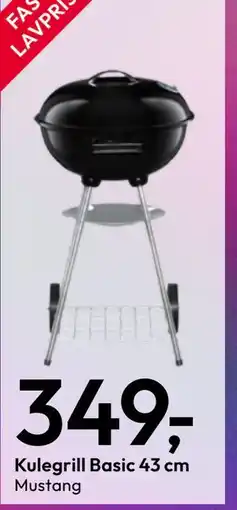 Gigaboks Kulegrill Basic 43 cm tilbud