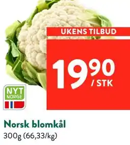 Jacobs Norsk blomkål tilbud