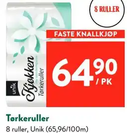 Jacobs Tørkeruller tilbud