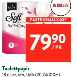 Jacobs Toalettpapir tilbud