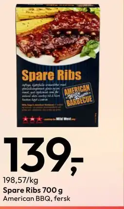 Gigaboks Spare Ribs 700 g tilbud