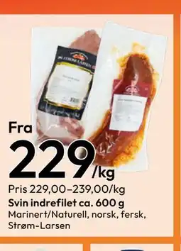 Gigaboks Svin indrefilet tilbud