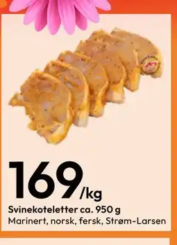 Gigaboks Svinekoteletter tilbud