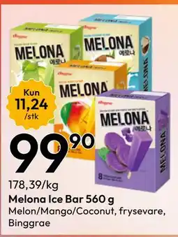Gigaboks Melona Ice Bar 560 g tilbud