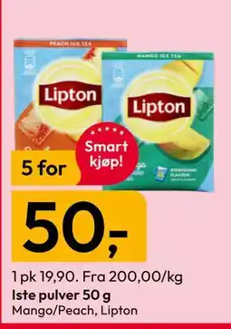 Gigaboks Iste pulver 50 g tilbud
