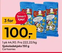 Gigaboks Sjokoladekjeks 150 g tilbud