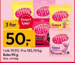Gigaboks Bubs 90 g tilbud