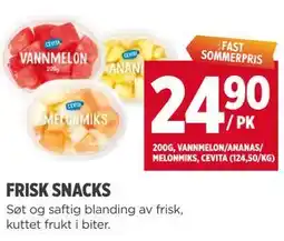 Meny FRISK SNACKS tilbud
