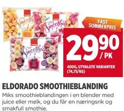 Meny ELDORADO SMOOTHIEBLANDING tilbud