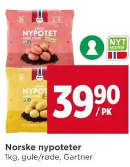 Meny Norske nypoteter tilbud