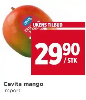 Meny Cevita mango tilbud