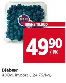 Meny Blåbær tilbud