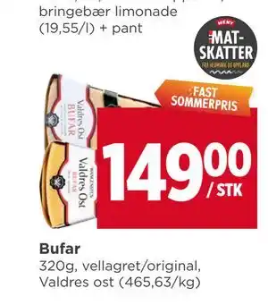 Meny Bufar tilbud