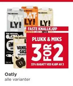 Meny Oatly tilbud