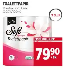 Meny TOALETTPAPIR tilbud