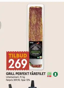 Coop Mega GRILL PERFEKT FÅREFILET tilbud