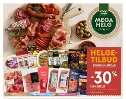 Coop Mega TAPASHELG tilbud