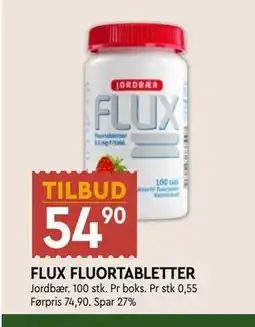 Coop Mega FLUX FLUORTABLETTER tilbud