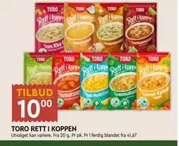 Coop Mega TORO RETT I KOPPEN tilbud
