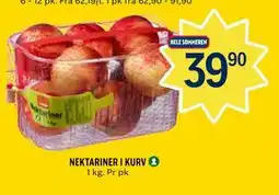 Coop Prix NEKTARINER I KURV tilbud