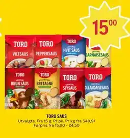 Coop Prix TORO SAUS tilbud