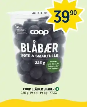 Coop Prix COOP BLÅBÆR SHAKER tilbud