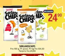 Coop Prix SØRLANDSCHIPS tilbud