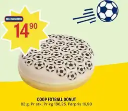 Coop Prix COOP FOTBALL DONUT tilbud
