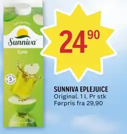 Coop Prix SUNNIVA EPLEJUICE tilbud