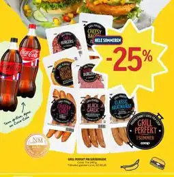 Coop Prix GRILL PERFEKT PØLSER/BURGERE tilbud