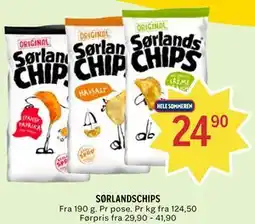 Coop Prix SØRLANDSCHIPS tilbud